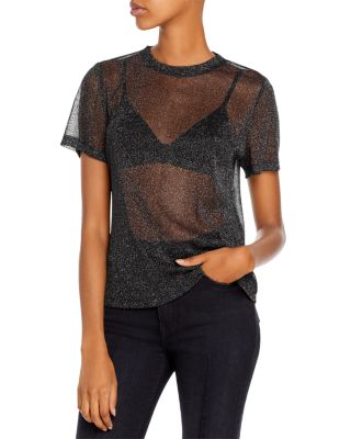 Jonathan Simkhai - Shimmer Mesh Tee