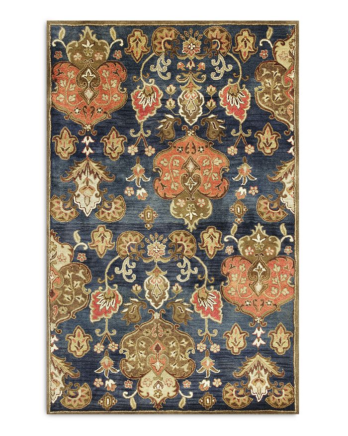 Shop Kas Syriana Tapestry Area Rug, 3'3 X 5'3 In Navy