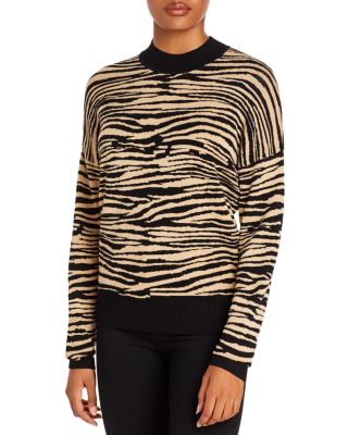 WAYF Vincent Tiger Intarsia Sweater 