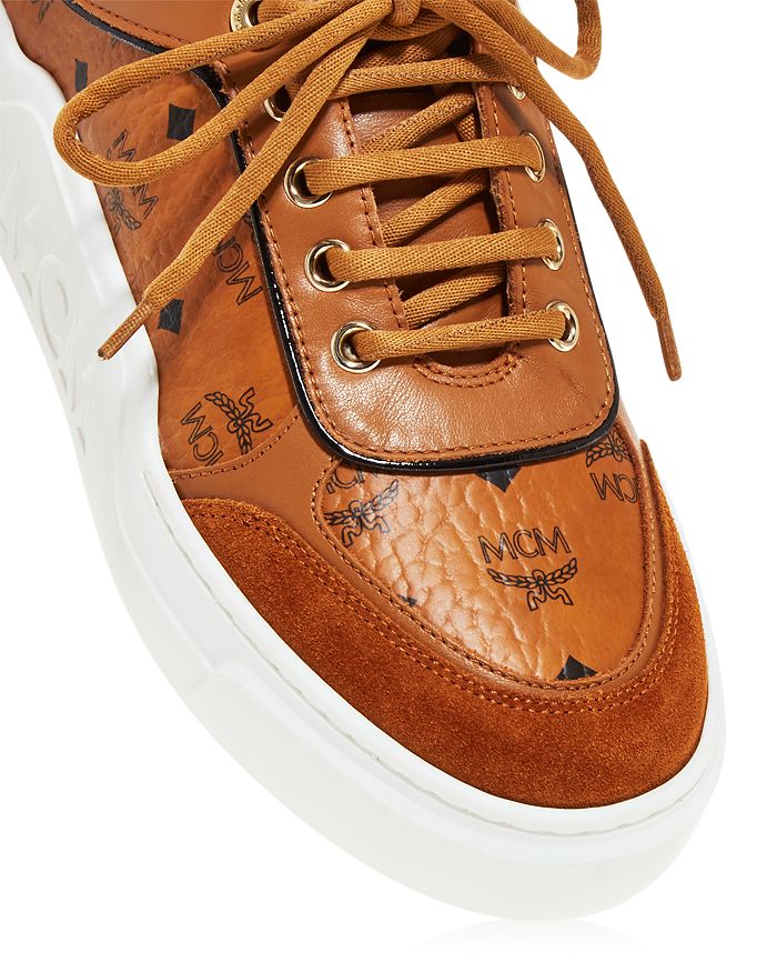 Mcm Skyward Platform Sneakers In Brown | ModeSens