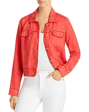 TOMMY BAHAMA TWO PALMS RAW-EDGE LINEN JACKET TW510640
