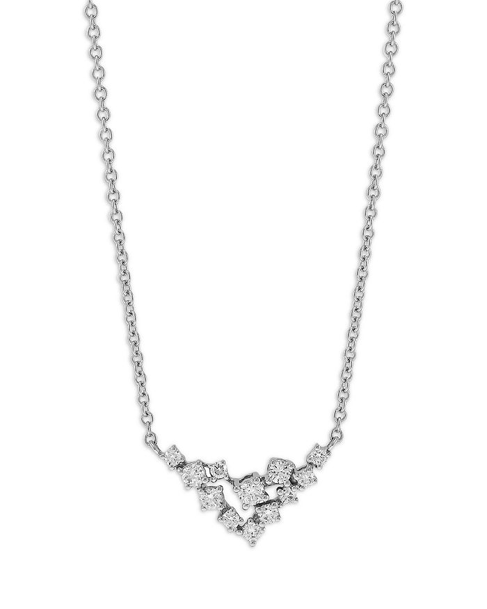 Diamond scatter necklace clearance
