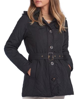 Barbour Finstown Hooded Quilted Coat 