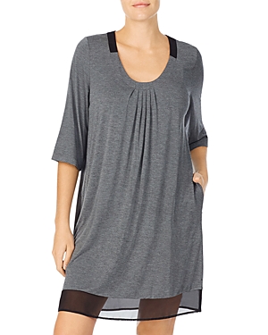 Donna Karan Sleepwear Chiffon Hem Sleepshirt Donna Karan Sleepwear Chiffon Hem Sleepshirt