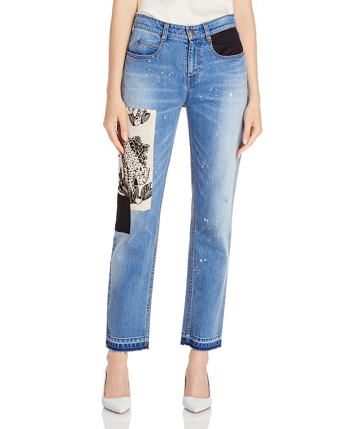 Hellessy Mcauley Patch Detail Jeans | Bloomingdale's