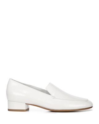 womens white loafers