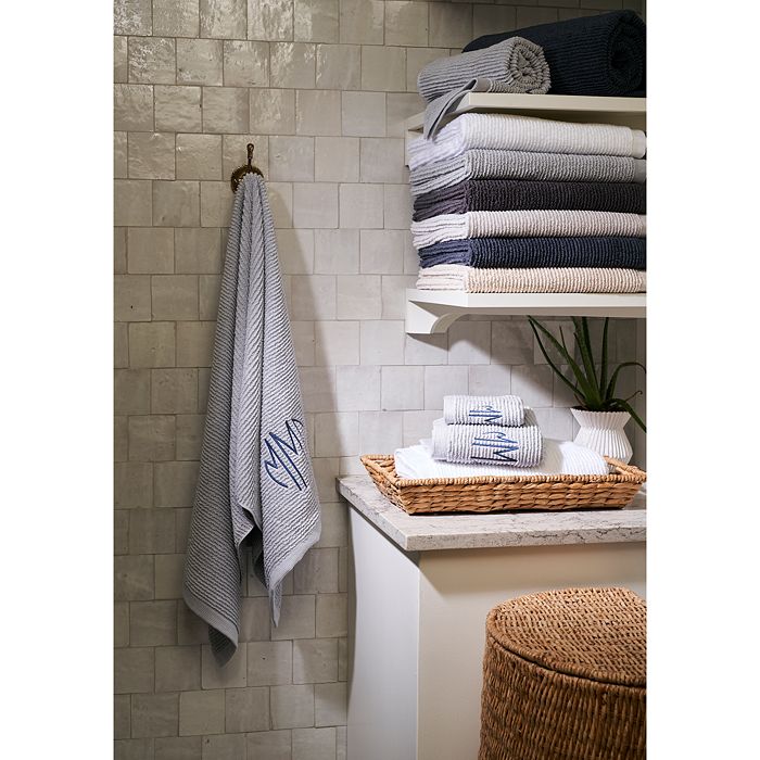 Matouk Aman Bath Towels In Baltic