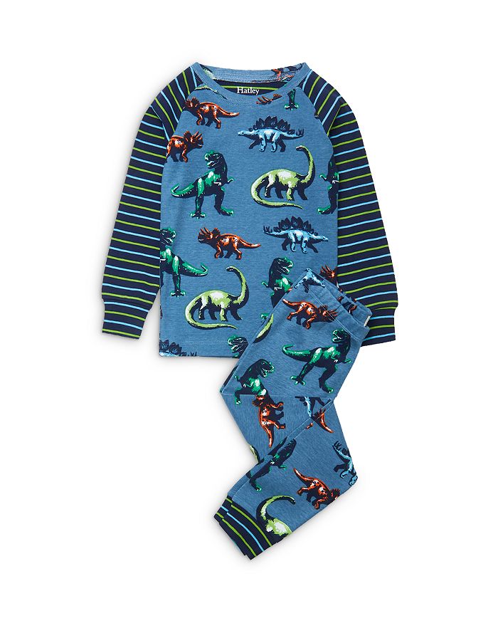 Hatley Boys' Dino Print Cotton Pajamas - Little Kid, Big Kid ...