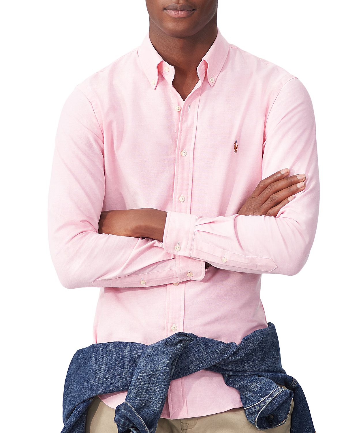 Polo Ralph Lauren Classic Fit Long Sleeve Cotton Oxford Button Down Shirt