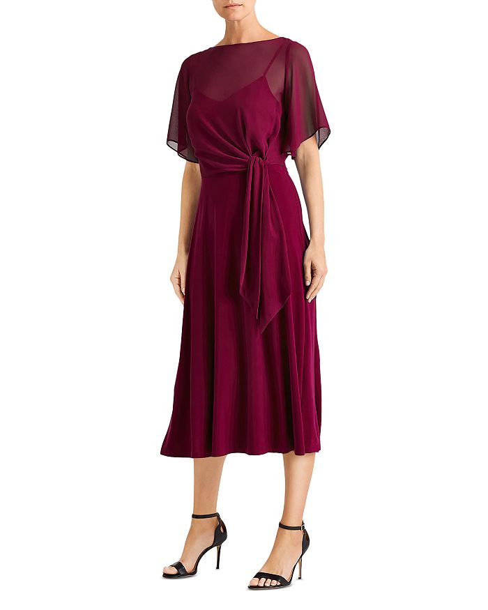 Ralph Lauren Tie Waist Jersey Dress | Bloomingdale's