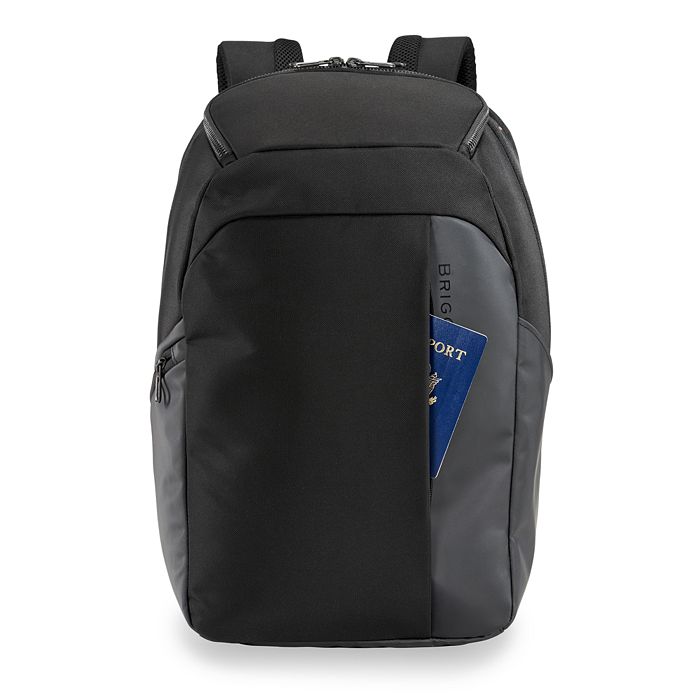 Shop Briggs & Riley Zdx Cargo Backpack In Black