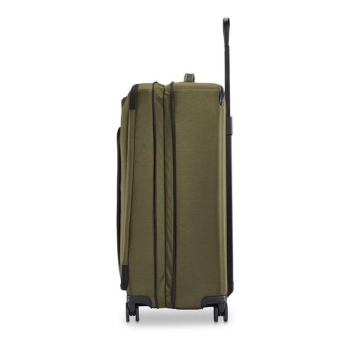 Shop Briggs & Riley Zdx 29 Large Expandable Spinner Suitcase In Hunter