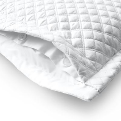 RL Quilted Sateen Argyle Decorative Pillow, 12" x 16"