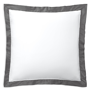 Polo Ralph Lauren Organic Sateen Border European Sham In True Graphite