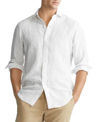 Polo Ralph Lauren Linen Classic Fit Button-Down Shirt | Bloomingdale's