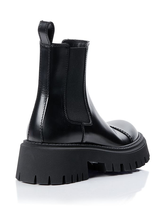 balenciaga tractor boots womens