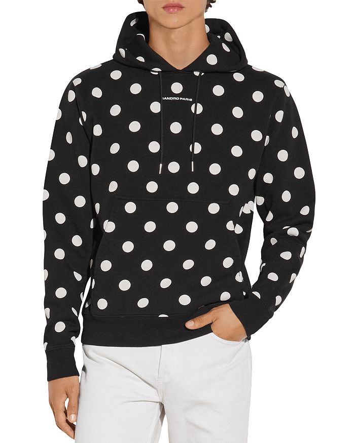 Sandro Cotton Dots Hoodie Bloomingdale s