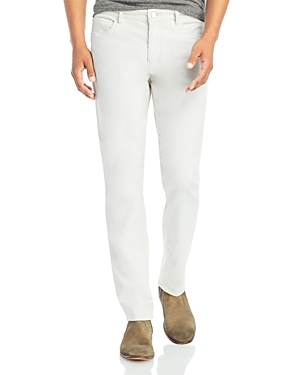 Michael Kors Parker Stretch Slim Fit Corduroy Pants In Bone