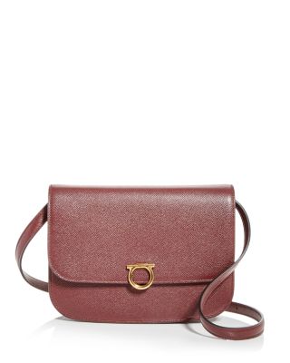 Salvatore Ferragamo Leather Shoulder Bag | Bloomingdale's