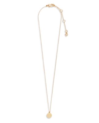 kate spade new york T Mini Pendant Necklace, 17
