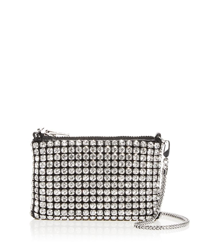 Alexander Wang Wangloc Rhinestone Nano Pouch Crossbody | Bloomingdale's