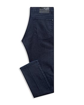 HUGO - 708 Cotton Stretch Straight Fit Jeans in Dark Blue