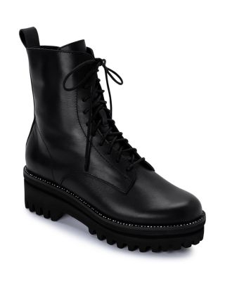 womens leather platform boots