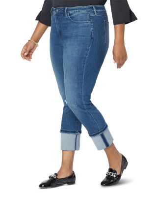 tall cuff jeans