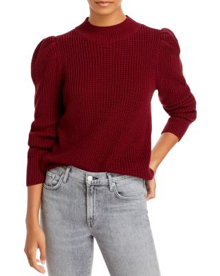 red ale riverside button mockneck sweater