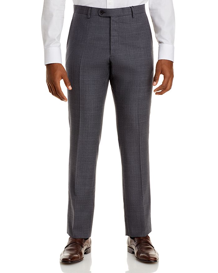 John Varvatos Star USA Slim Fit Plaid Suit Pants | Bloomingdale's