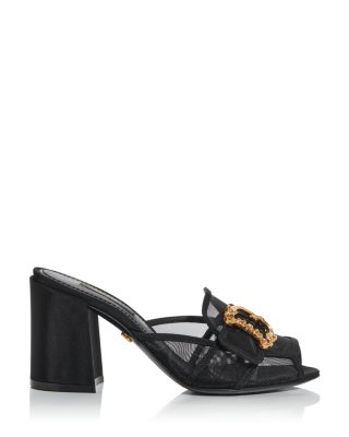 dolce and gabbana clear heels
