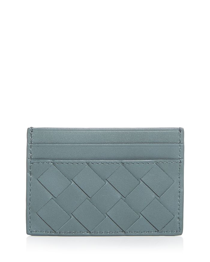 Bottega Veneta Woven Leather Card Case | Bloomingdale's