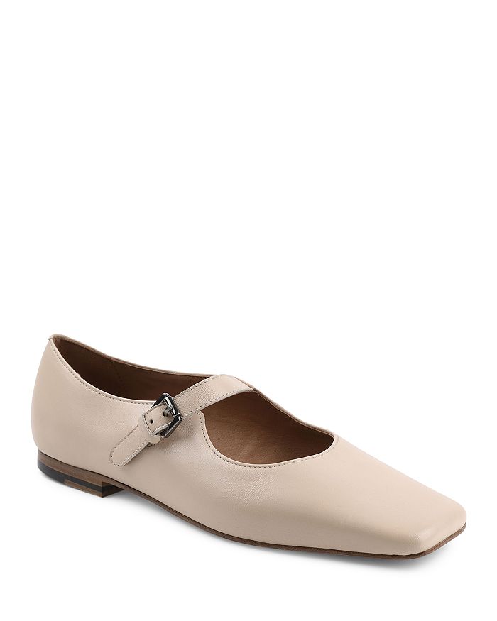 Andre Assous Women's Darcey Buckled Mary Jane Flats In Blush