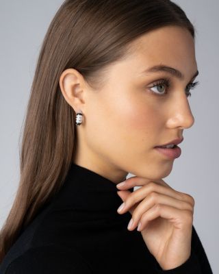 omega back pierced earrings