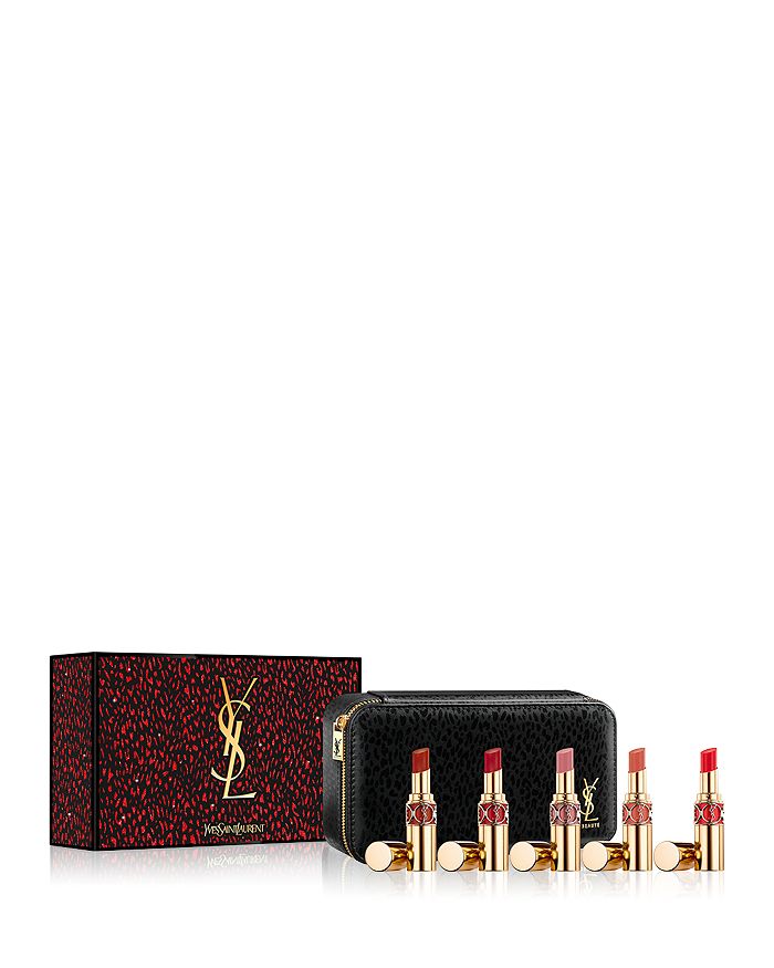 Yves Saint Laurent Yves Saint Laurent Rouge Makeup Bag Set ($195 | Bloomingdale's