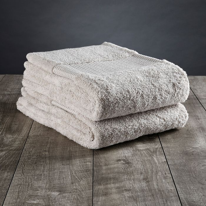Delilah Home Organic Cotton Bath Towels, Set Of 2 In Natural