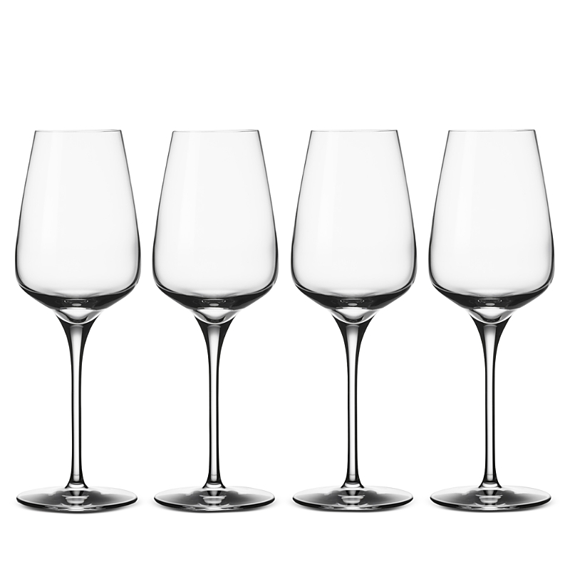 Villeroy & Boch Voice Basic White Wine Glasses, Set Of 4 In White Wine Glasses