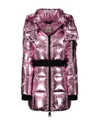 sam belted puffer jacket