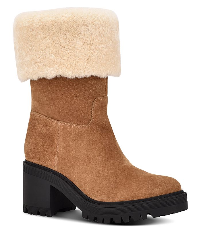 Marc fisher best sale shearling boots