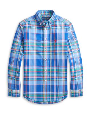 Ralph Lauren - Boys' Plaid Shirt - Little Kid, Big Kid