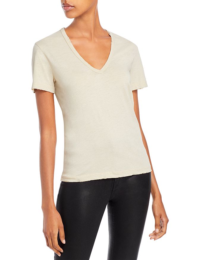 Cotton Citizen Womens White Classic Cotton-jersey T-shirt L In Buttercream Mix