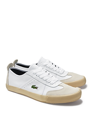LACOSTE MEN'S CONTEST LACE UP SNEAKERS,40CMA0033