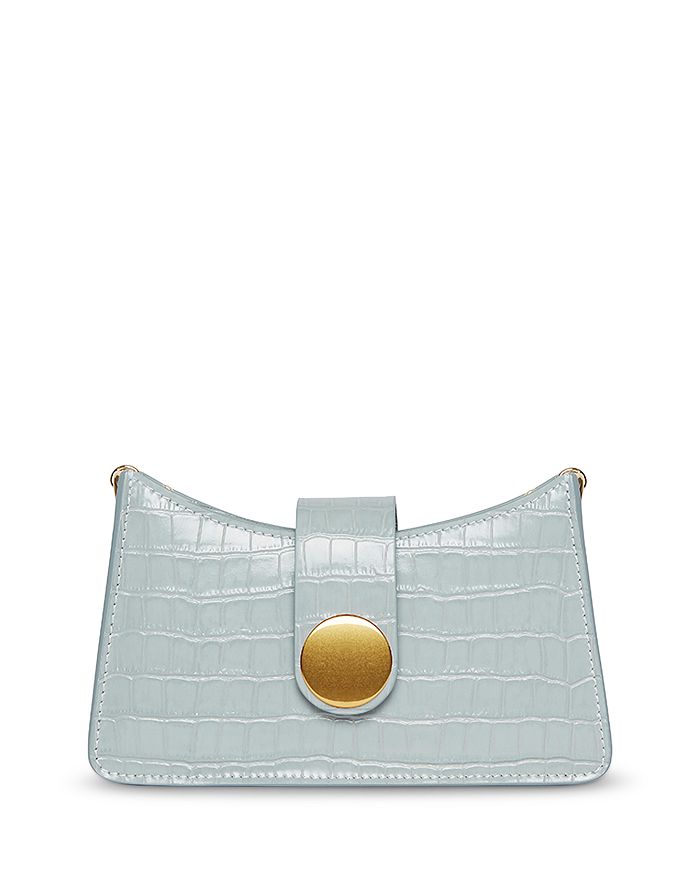 Elleme Mini Croco Leather Baguette Crossbody Bag Bloomingdale s