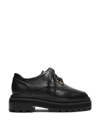 black platform tennis shoes