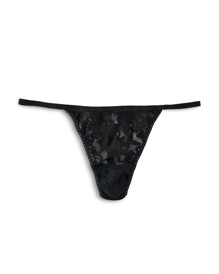 Shop Hanky Panky Signature Lace G String In Black