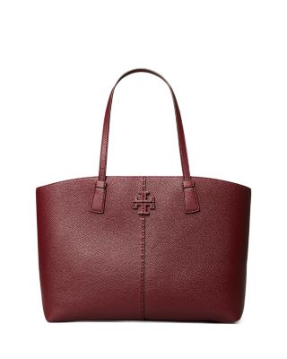 Tory Burch McGraw Large Leather Tote Bloomingdale s