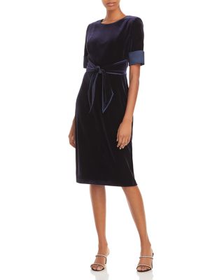 Adrianna Papell - Velvet Sheath Dress