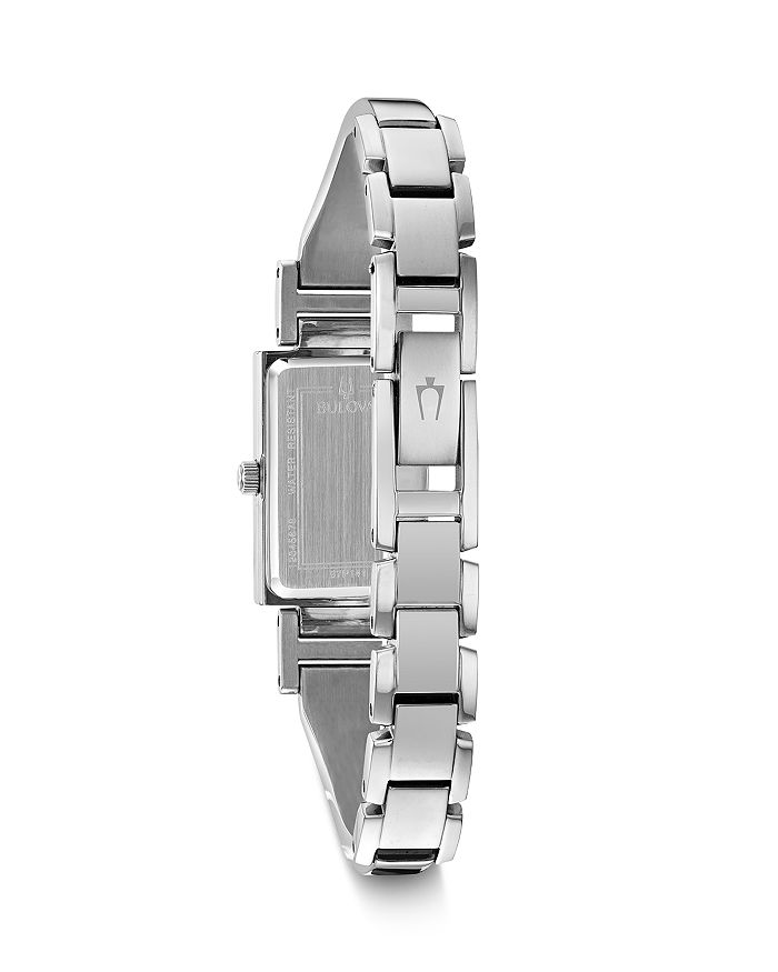 Shop Bulova Bangle Bracelet Watch, 18mm In Black