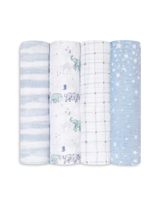4 Pk. Printed Classic Swaddles
