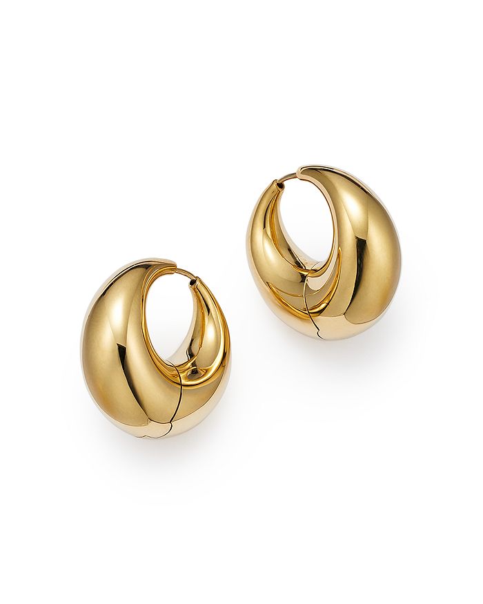 Alberto Amati 14k Yellow Gold Extra Small Puff Hoop Earrings - 100% Exclusive